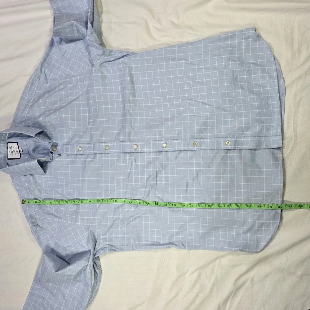 Two Charles Tyrwhitt Classic Fit Egyptian Cotton Button Up Dress Shirts.17/35